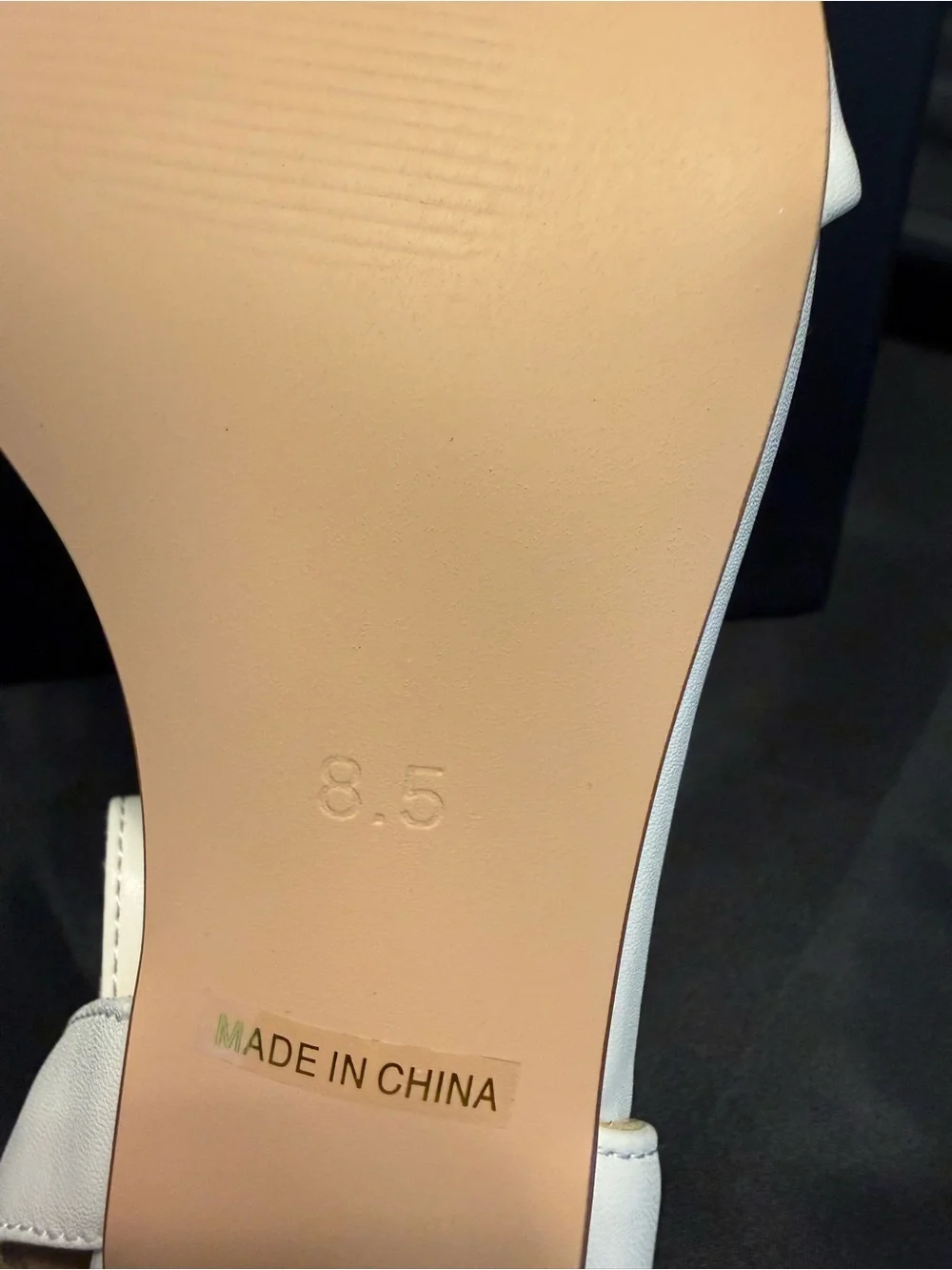 Cream   Block Heel Sandals for Women